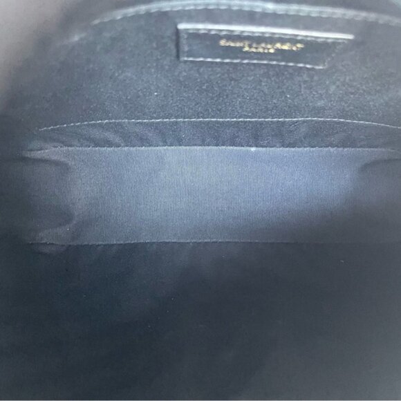 Yves Saint Laurent White Lou Camera Bag with Tassel - Picture 7 of 16